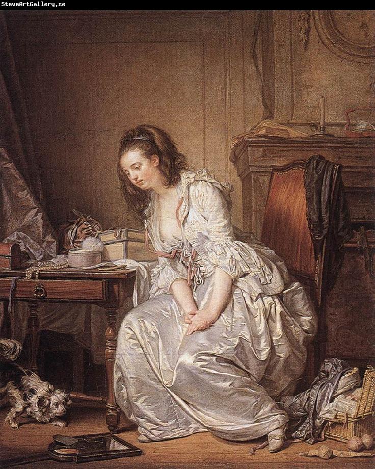 GREUZE, Jean-Baptiste The Broken Mirror sd